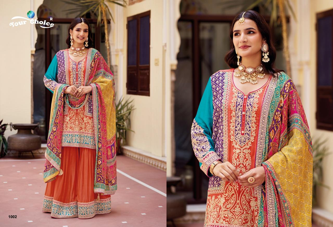 Your choice Venic Catalog pakistani wedding suits