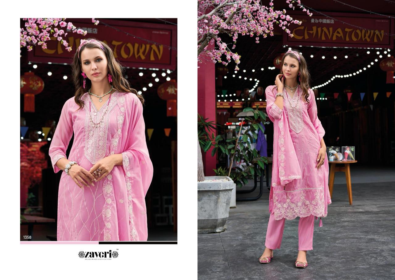 Zaveri Ariana catalog kashmiri embroidery suits pakistani