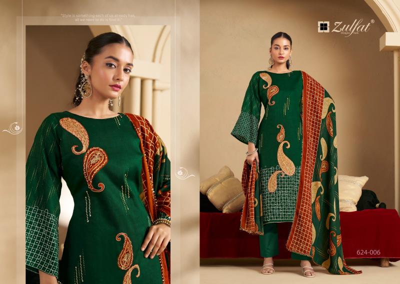 Zulfat Sangini Vol 5 Catalog ladies dress materials wholesale near me