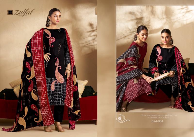 Zulfat Sangini Vol 5 Catalog ladies dress materials wholesale near me