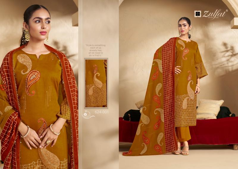 Zulfat Sangini Vol 5 Catalog ladies dress materials wholesale near me