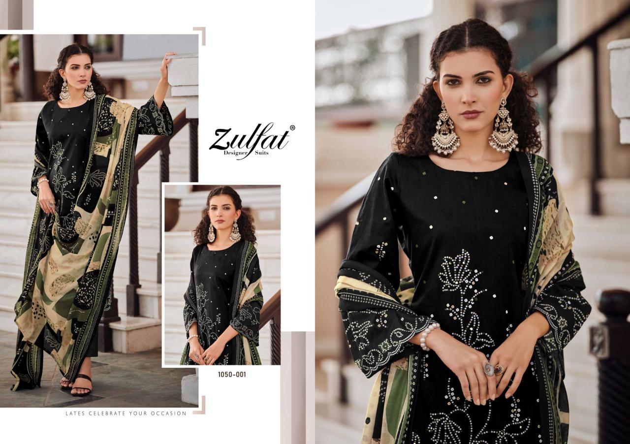 Zulfat Shanaya Vol 3 catalog lucknowi dress material wholesale