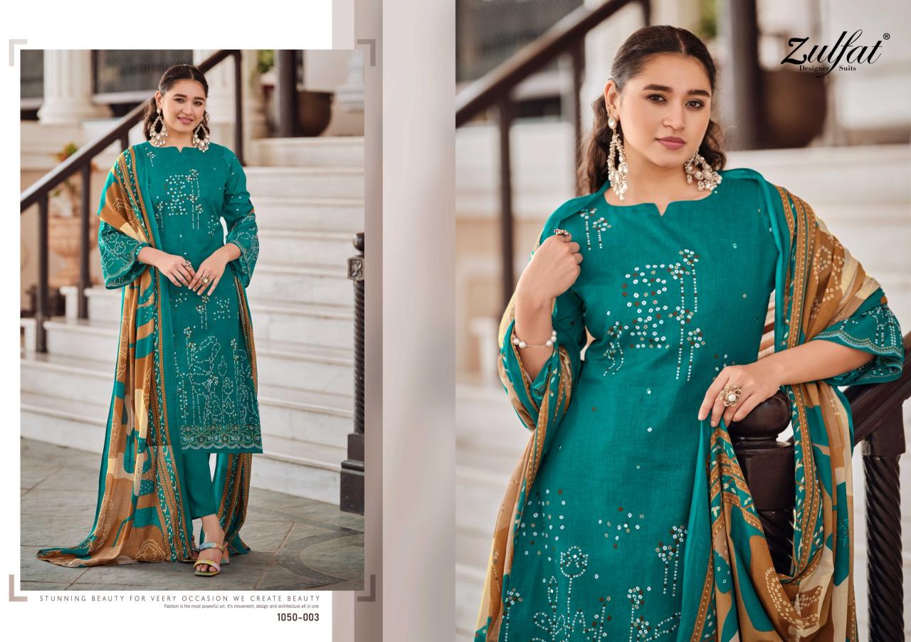 Zulfat Shanaya Vol 3 catalog lucknowi dress material wholesale