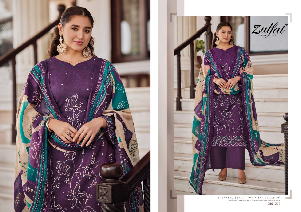 Zulfat Shanaya Vol 3 catalog lucknowi dress material wholesale