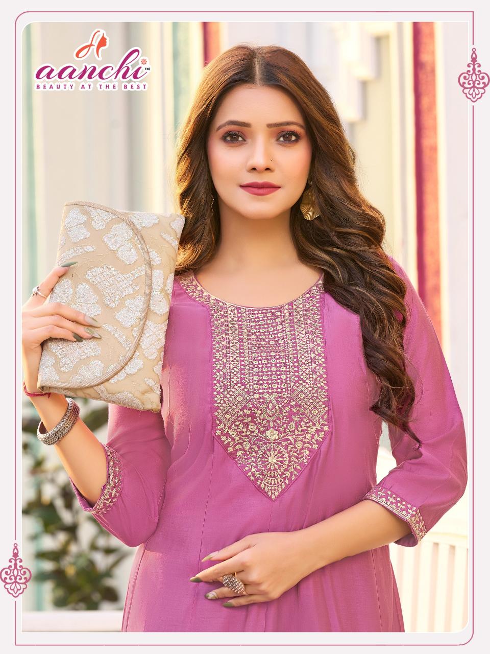 Aanchi Rio catalog best wholesale kurtis in india