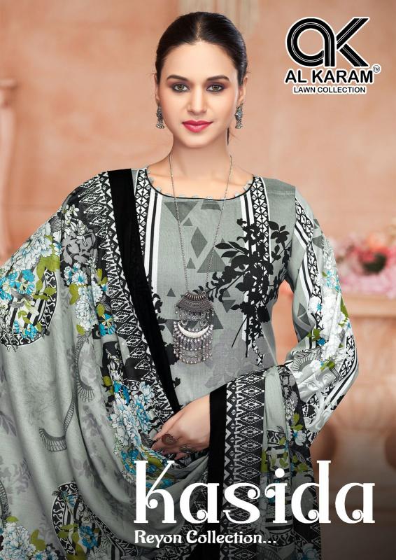 Alkaram Kasida Vol-01 - Karachi Dress Material  - Wholesale Catalog