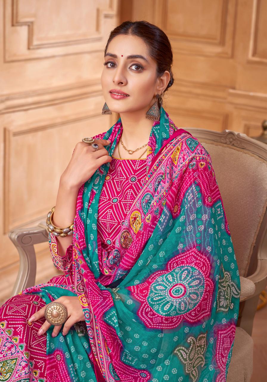 Alok Harshit Patola catalog wholesale dress materials dealers