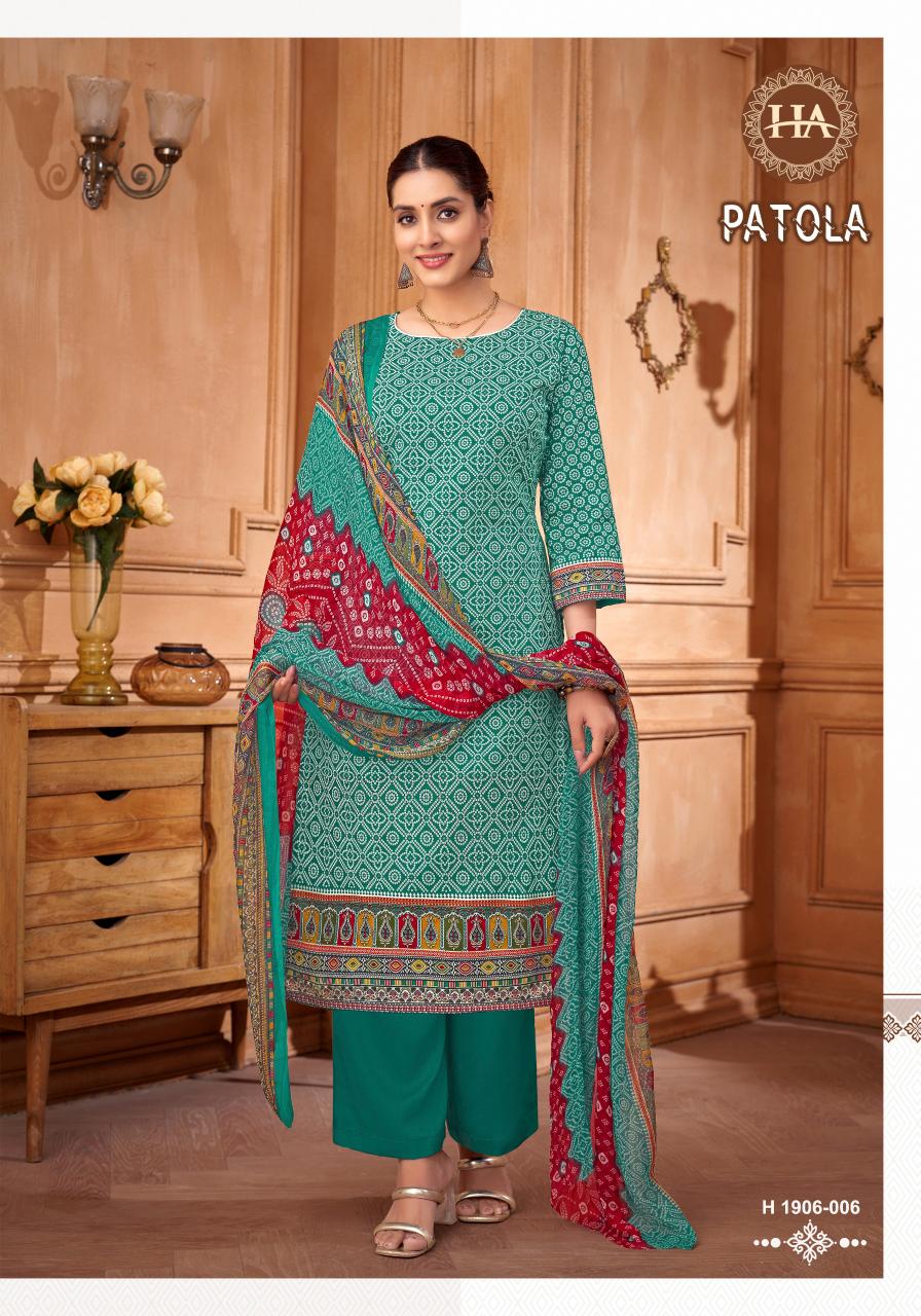 Alok Harshit Patola catalog wholesale dress materials dealers