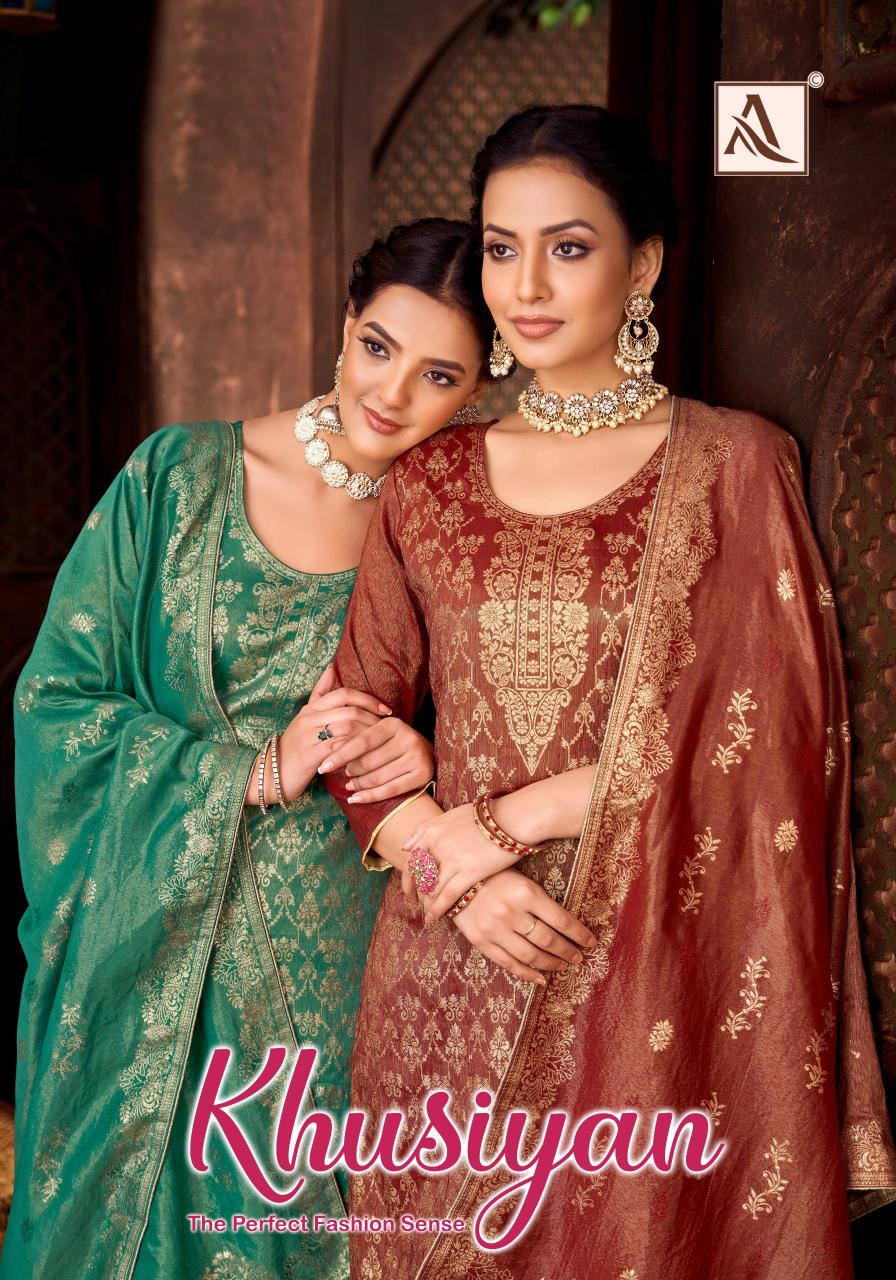 Alok Khusiyan catalog wholesale dress material online surat