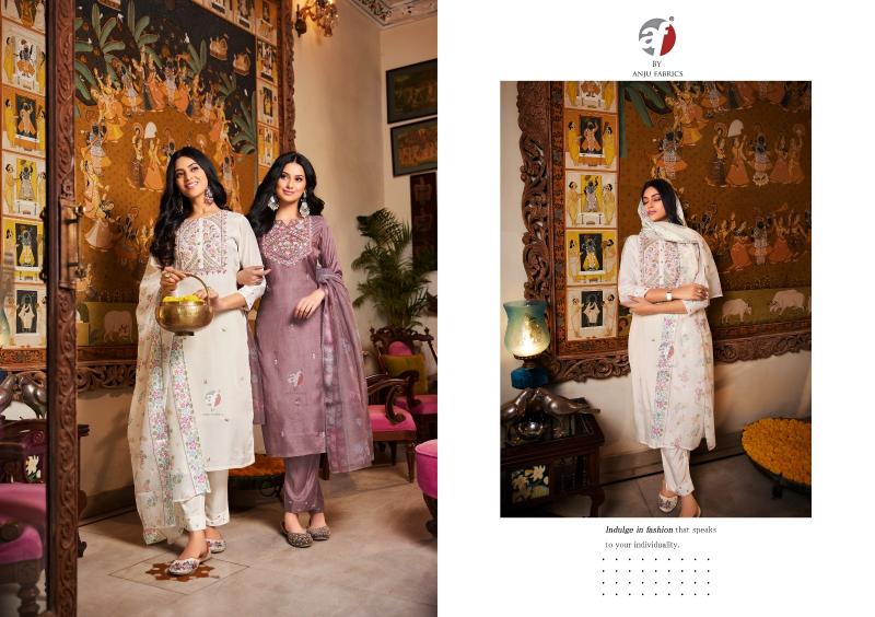 Anju Fabrics Golden Meadows vol 4 Catalog daily wear kurtis online india