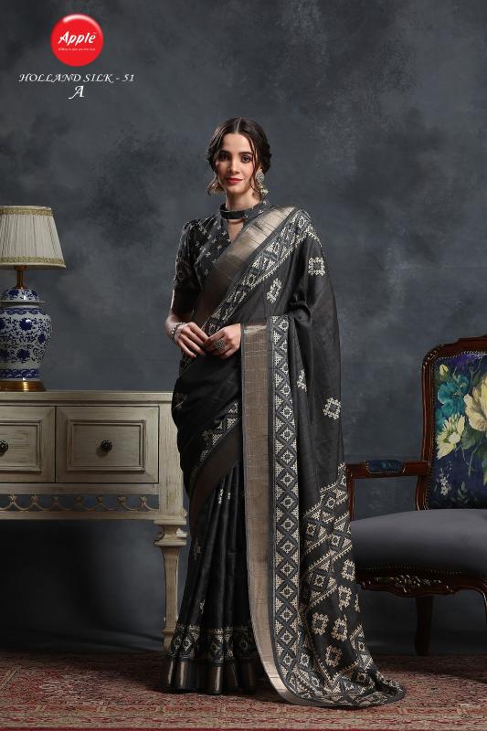 Apple Holland 51 catalog indian silk sarees online india