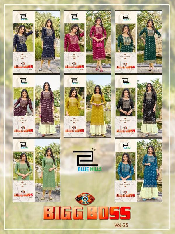 Blue Hills  Bigg Boss Vol 25 Catalog plazo kurti description india indiamart