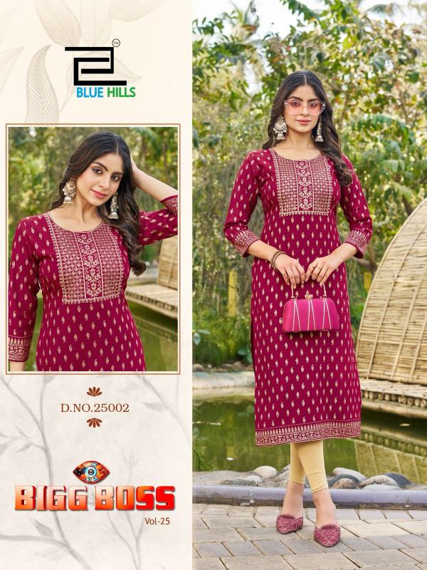 Blue Hills  Bigg Boss Vol 25 Catalog plazo kurti description india indiamart