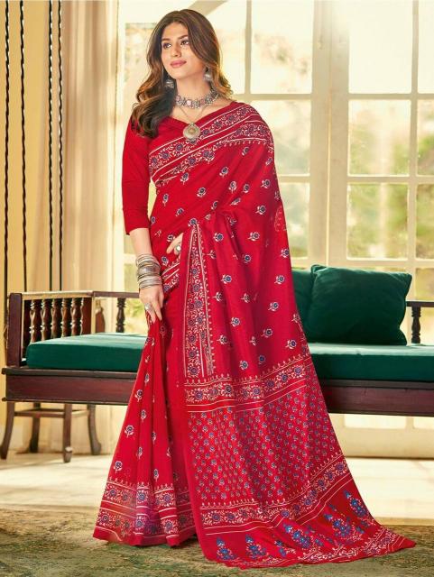 Dazira Df 812 catalog Beautiful office wear cotton sarees online india