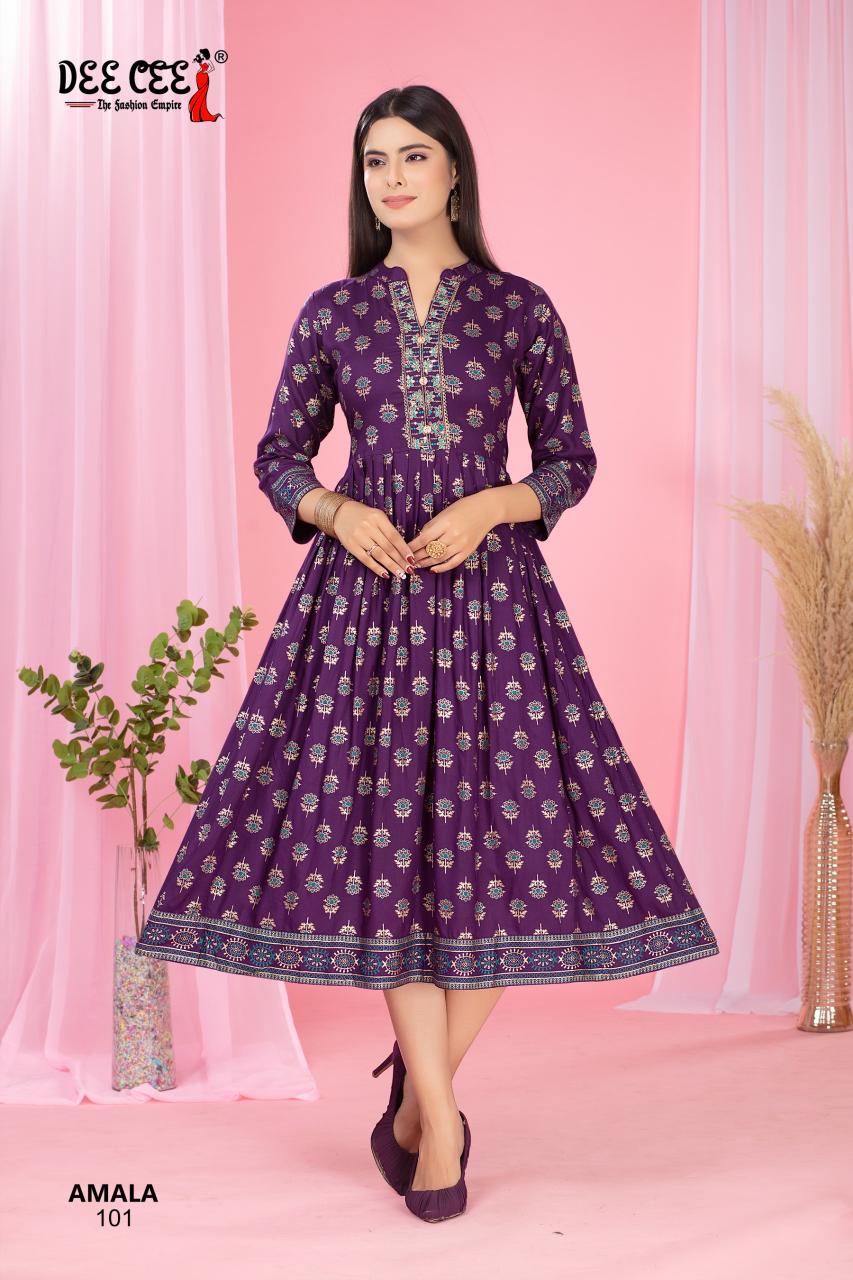 Deecee Amala catalog akkriti kurtis india