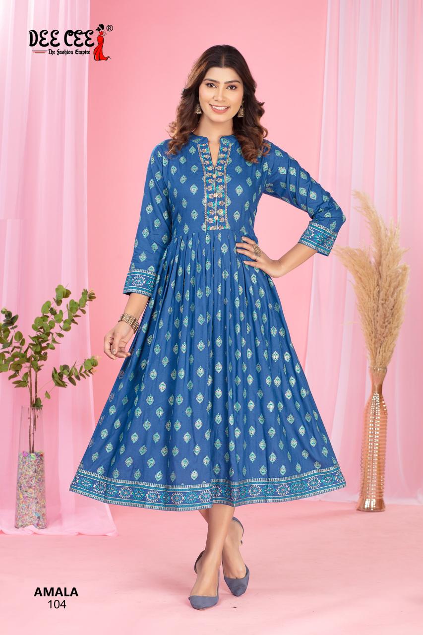 Deecee Amala catalog akkriti kurtis india