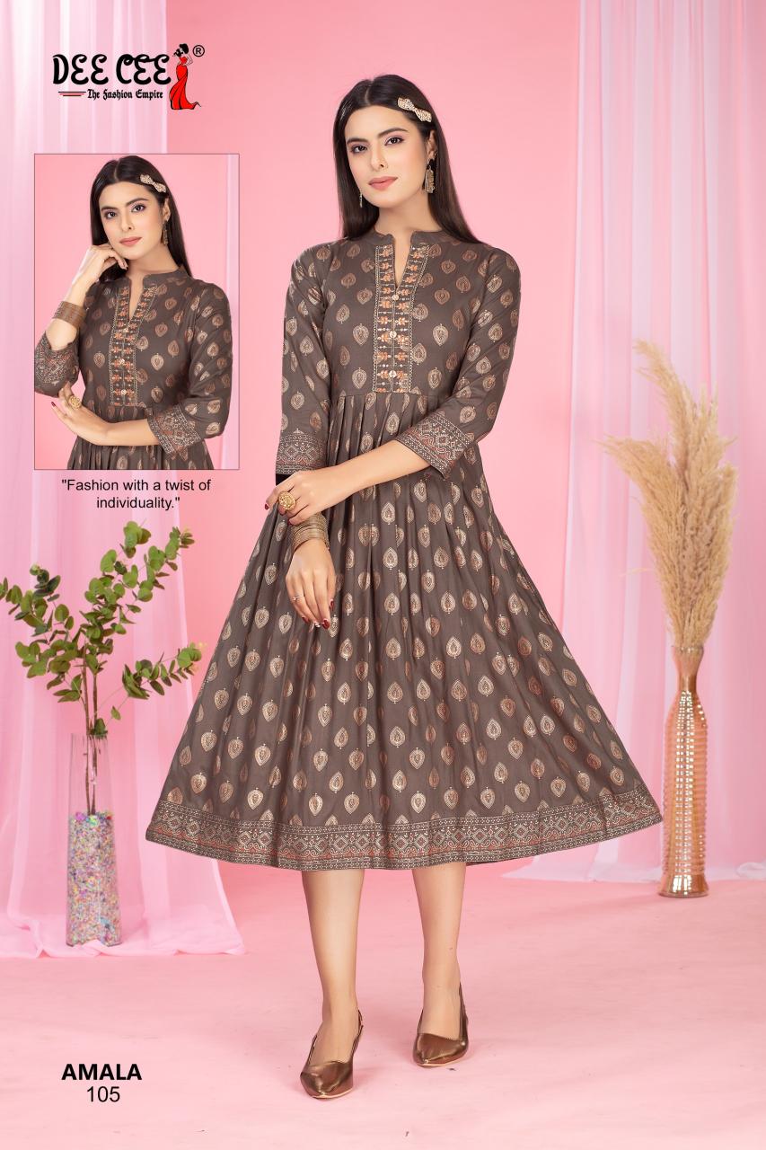 Deecee Amala catalog akkriti kurtis india