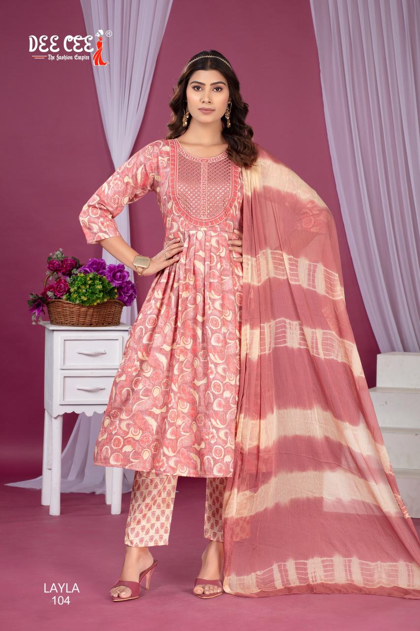 Deecee Layla catalog meena bazaar kurti sale india