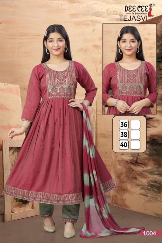 Deecee Tejasvi catalog designer kurtis in india online