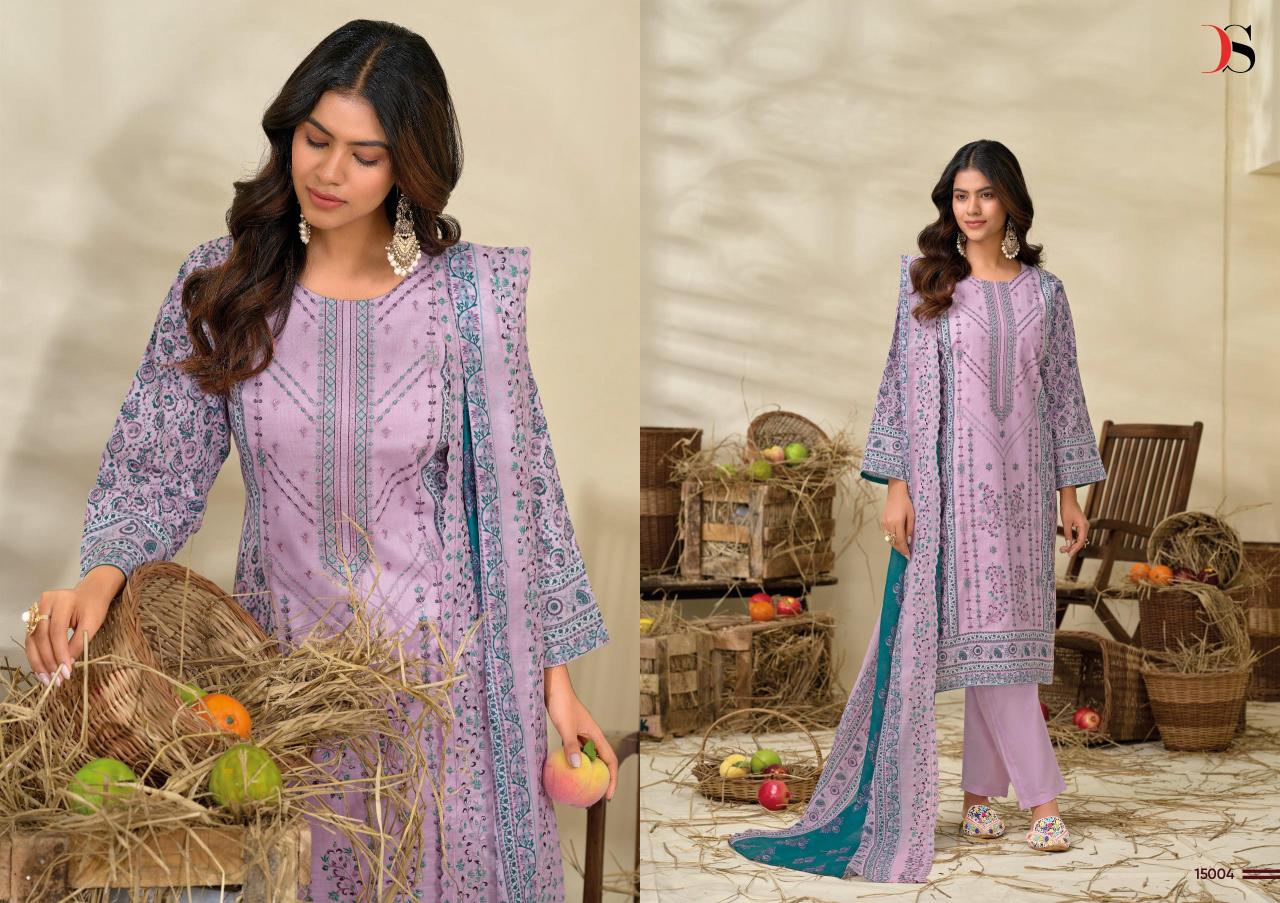 Deepsy Bin Saeed Vol 15 Catalog buying pakistani suits online