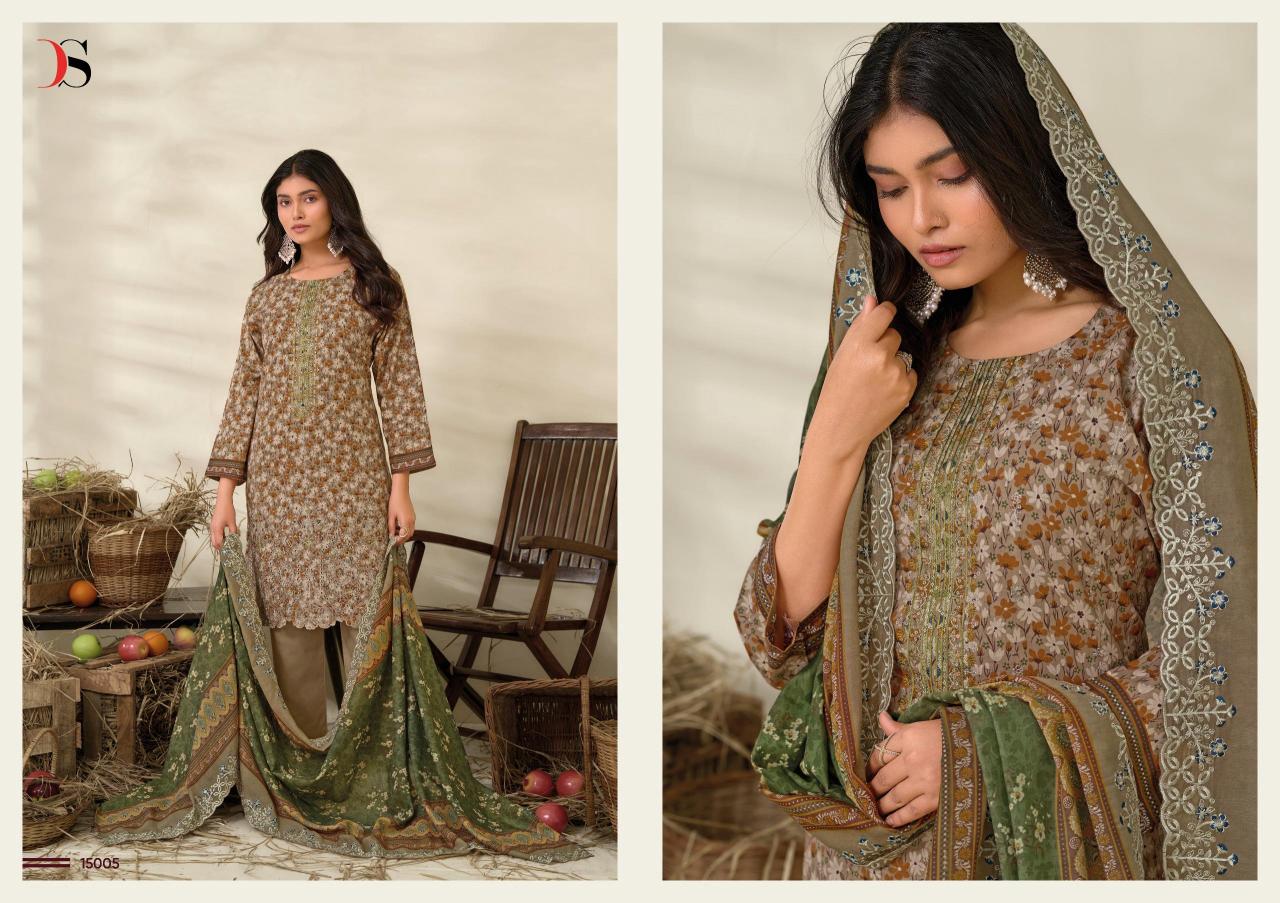 Deepsy Bin Saeed Vol 15 Catalog buying pakistani suits online