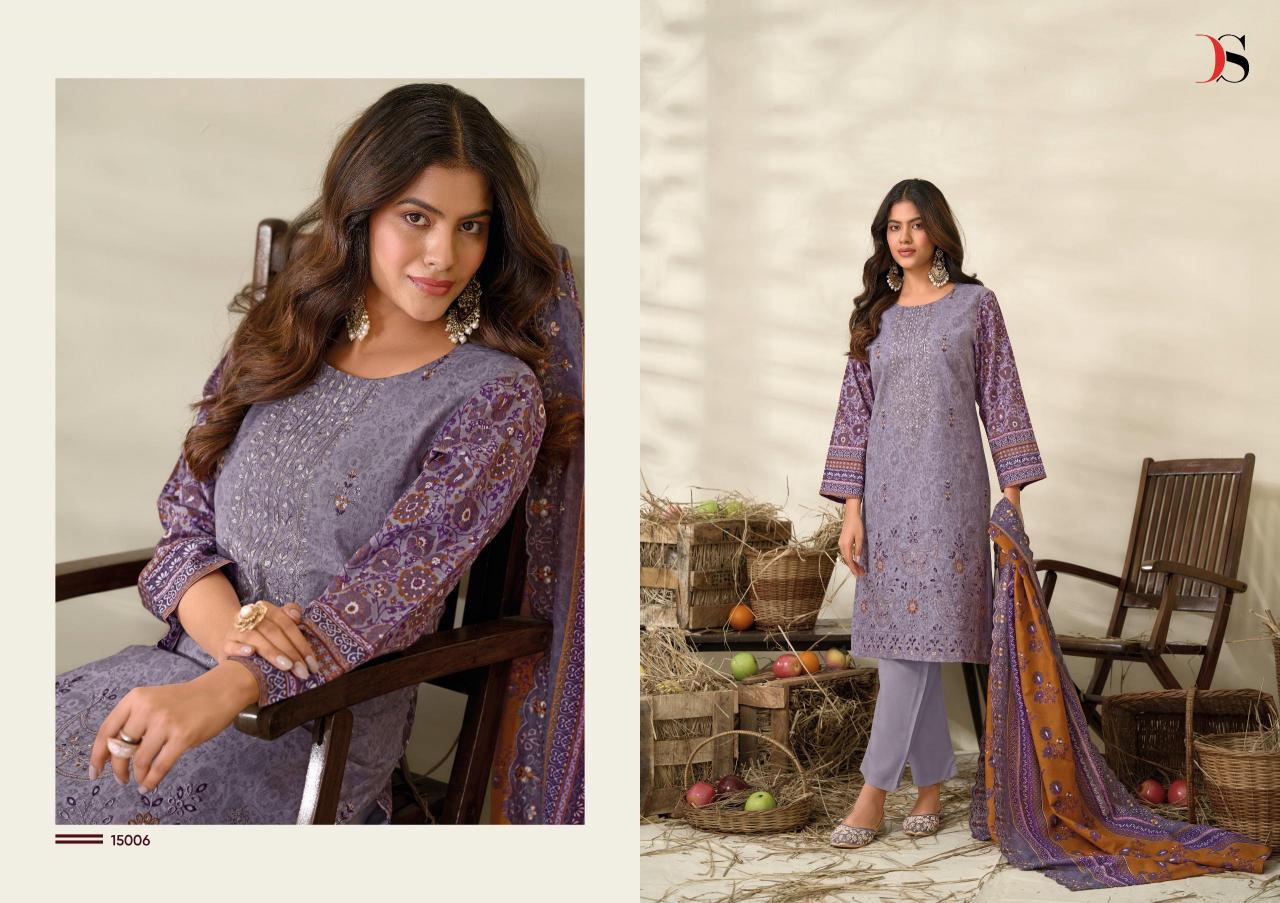 Deepsy Bin Saeed Vol 15 Catalog buying pakistani suits online