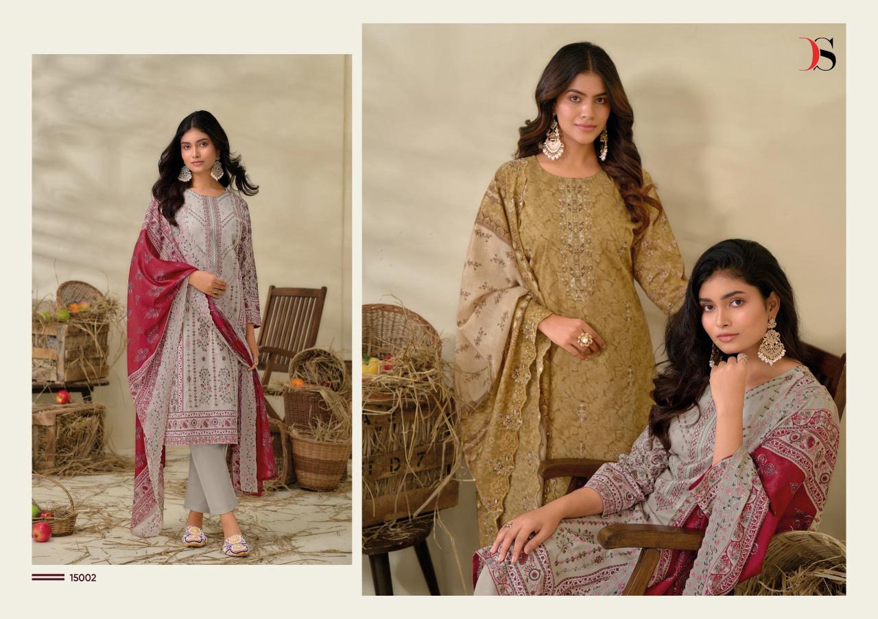 Deepsy Bin Saeed Vol 15 Catalog buying pakistani suits online