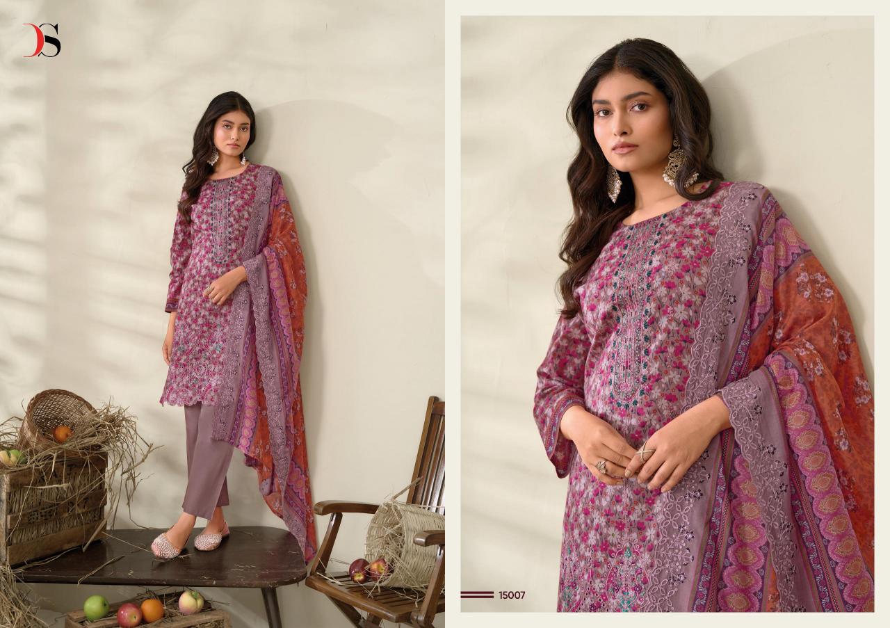 Deepsy Bin Saeed Vol 15 Catalog buying pakistani suits online