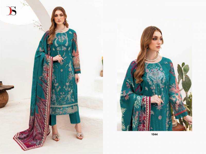 Deepsy Chevron 15 catalog Cotton Dupatta pakistani suits wholesalers in hyderabad