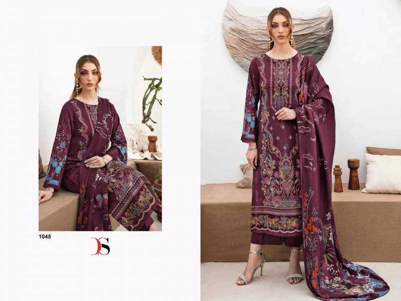 Deepsy Chevron 15 catalog Cotton Dupatta pakistani suits wholesalers in hyderabad