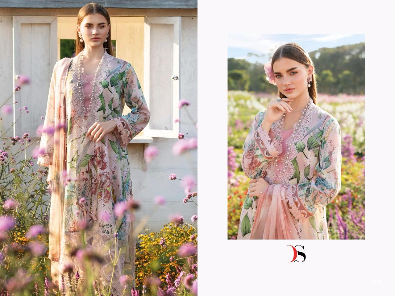 Deepsy M Print Spring Summer 25 catalog Cotton Dupatta buy pakistani suits