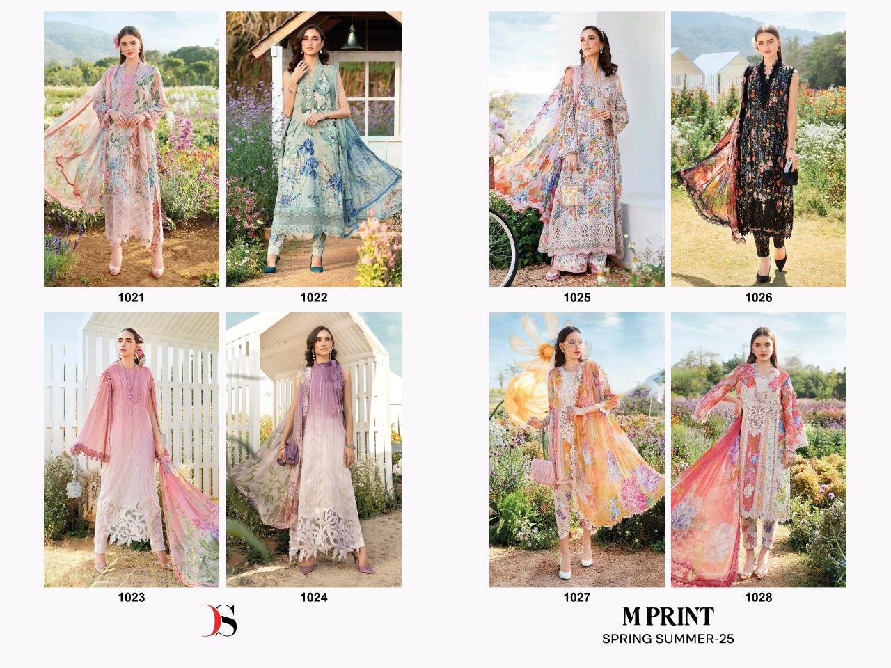 Deepsy M Print Spring Summer 25 catalog Cotton Dupatta buy pakistani suits