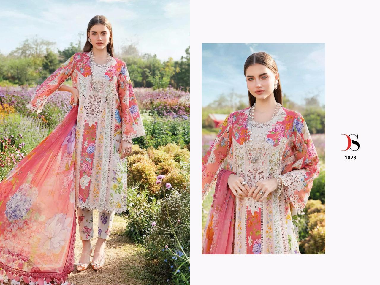 Deepsy M Print Spring Summer 25 catalog Cotton Dupatta pakistani maryam suits