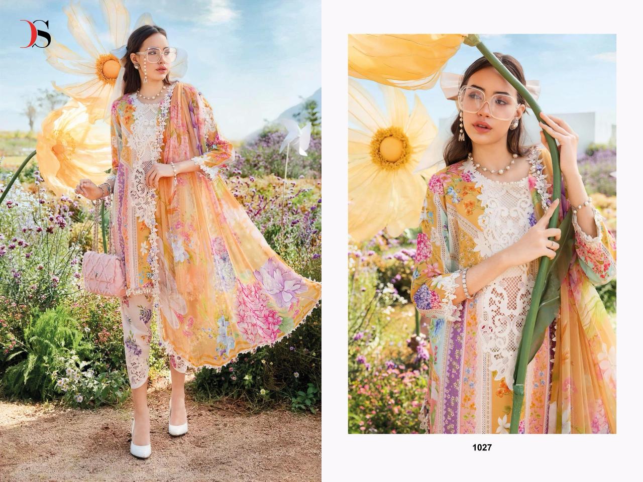 Deepsy M Print Spring Summer 25 catalog Cotton Dupatta pakistani maryam suits