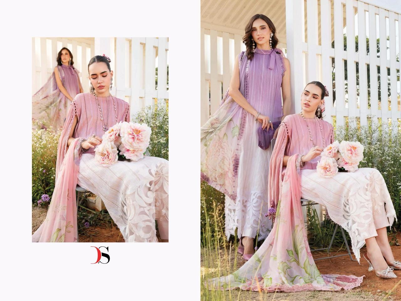 Deepsy M Print Spring Summer 25 catalog Cotton Dupatta pakistani maryam suits