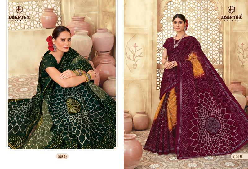 Deeptex Mother India Vol-55 – Cotton Sarees  - Wholesale Catalog