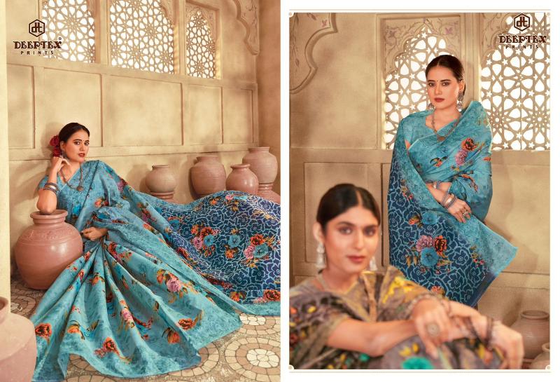 Deeptex Mother India Vol-55 – Cotton Sarees  - Wholesale Catalog