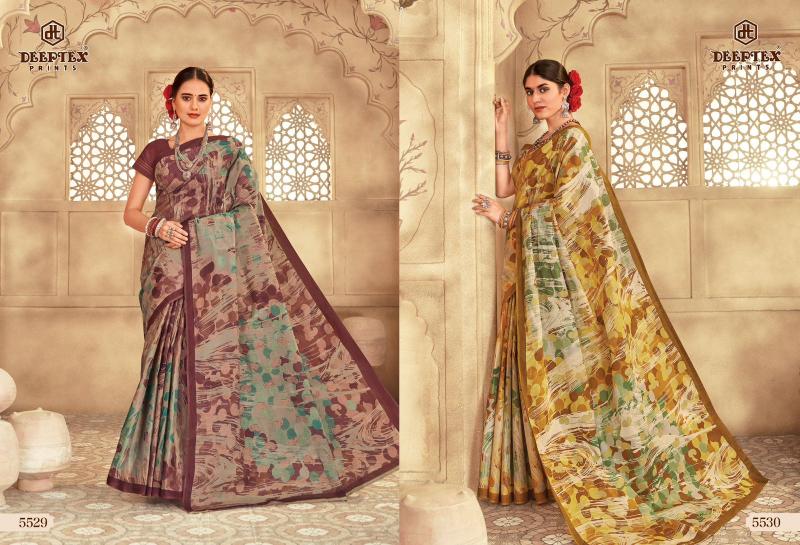 Deeptex Mother India Vol-55 – Cotton Sarees  - Wholesale Catalog