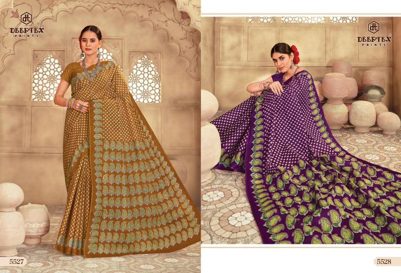 Deeptex Mother India Vol-55 – Cotton Sarees  - Wholesale Catalog