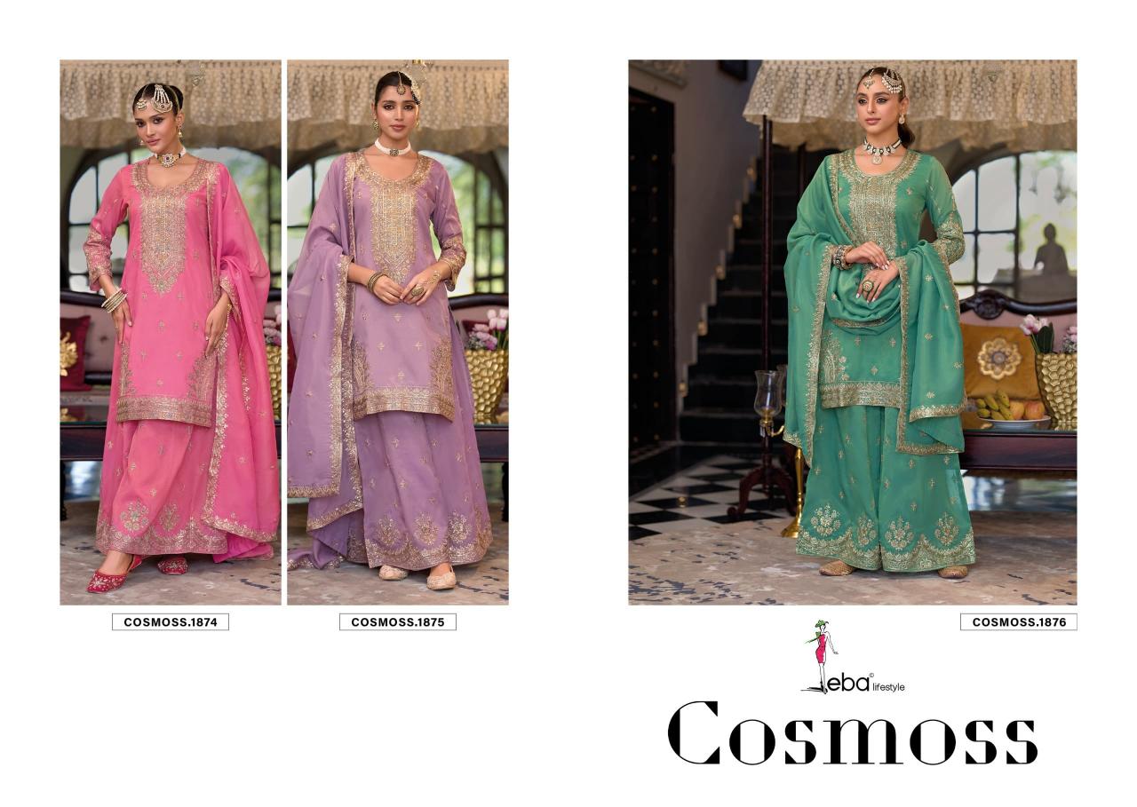 Eba Cosmoss catalog stitched salwar kameez wholesale