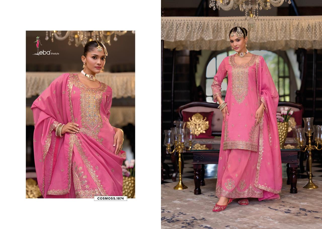 Eba Cosmoss catalog stitched salwar kameez wholesale