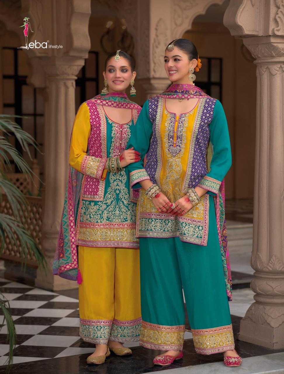 Eba Kasturi catalog stitched pakistani suits