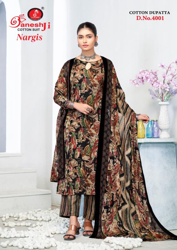 Ganeshji Nargis Vol-04 – Dress Material - Wholesale Catalog