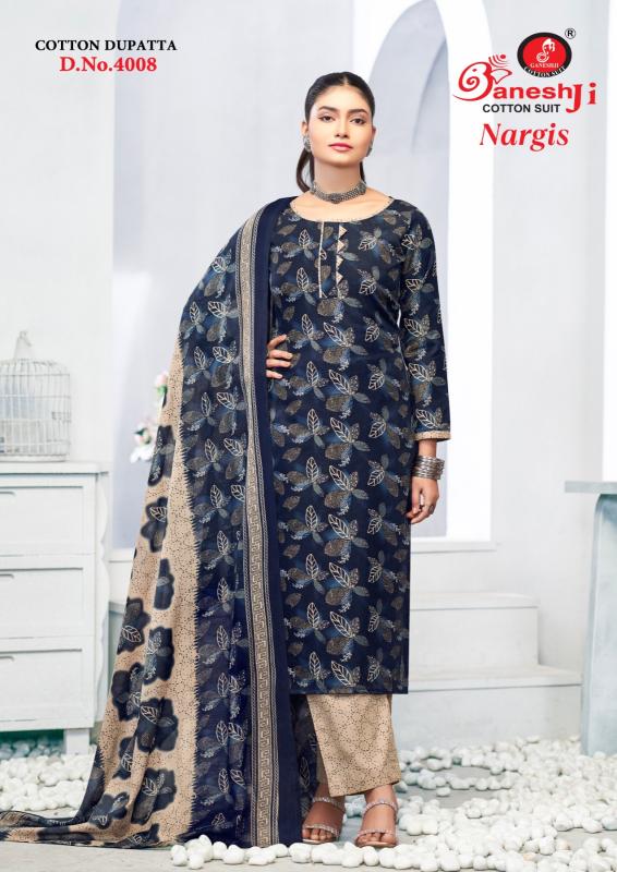 Ganeshji Nargis Vol-04 – Dress Material - Wholesale Catalog