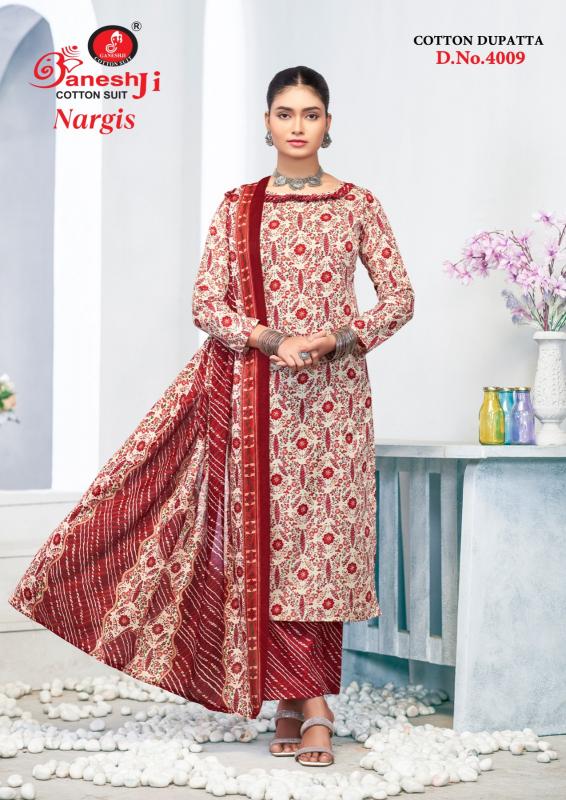 Ganeshji Nargis Vol-04 – Dress Material - Wholesale Catalog