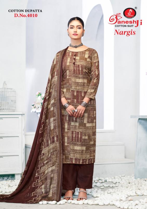 Ganeshji Nargis Vol-04 – Dress Material - Wholesale Catalog