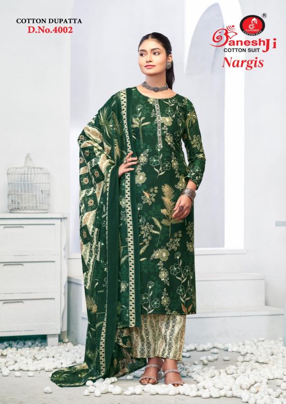 Ganeshji Nargis Vol-04 – Dress Material - Wholesale Catalog