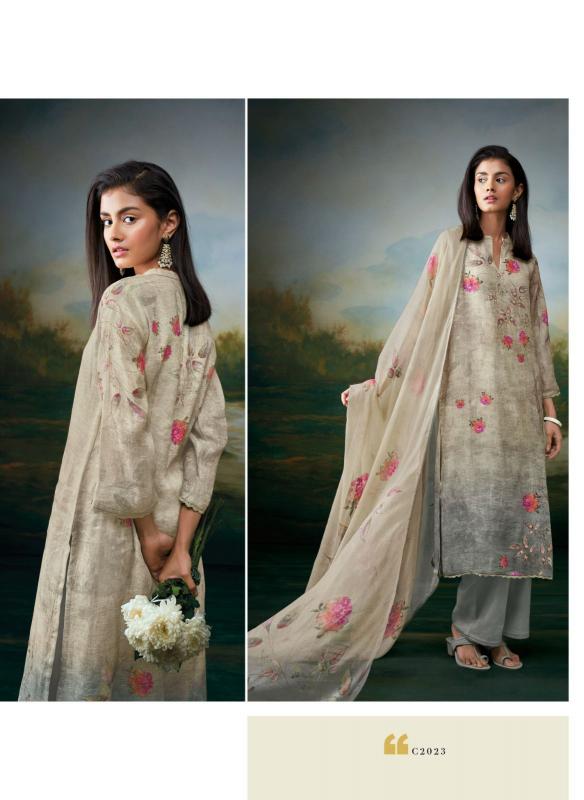 Ganga Aanvi Catalog unstitched salwar kameez wholesalers uk