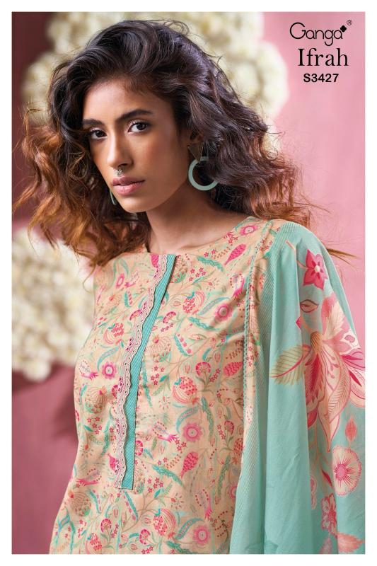 Ganga Ifrah 3427 catalog traditional salwar kameez wholesale