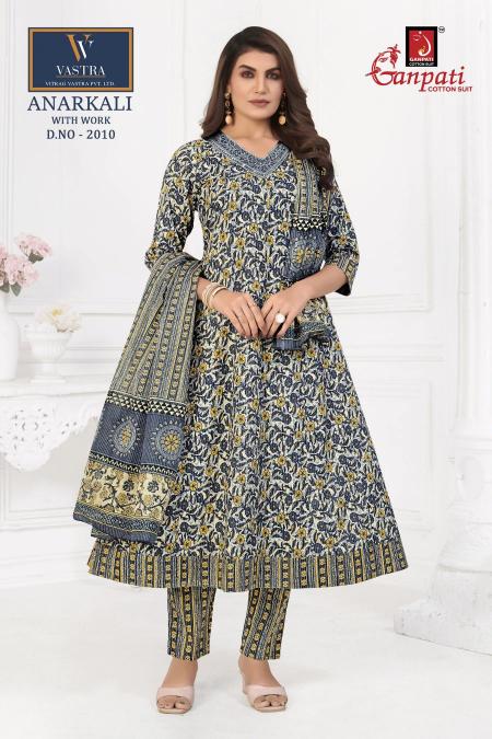 Ganpati Anarkali Vol-1 – Anarkali Style Kurti Pant With Dupatta - Wholesale Catalog